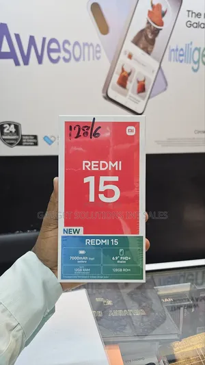 New Xiaomi Redmi 15 128 GB Black