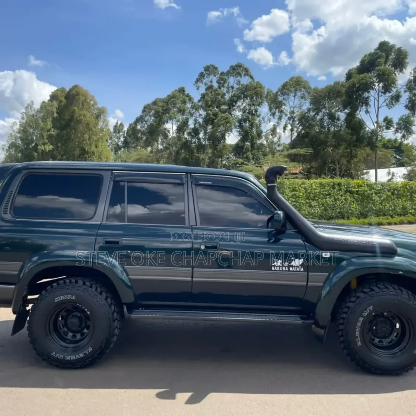 Toyota Land Cruiser HDJ 100 4.2 D Automatic 1998 Green