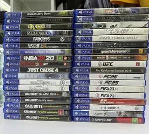 Preloved Ps 4 Clean Games