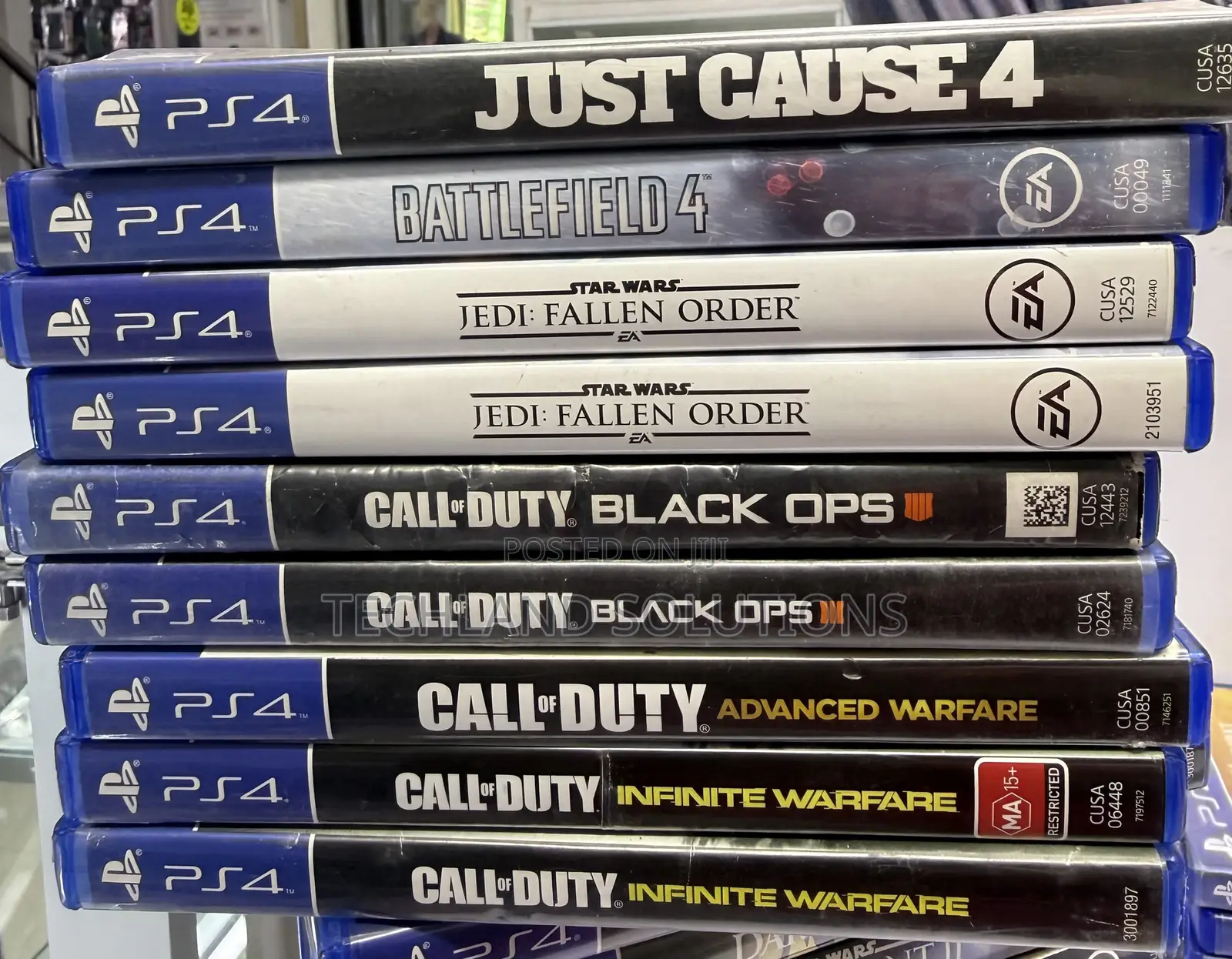 Preloved Ps4 Mission /Shooter Games