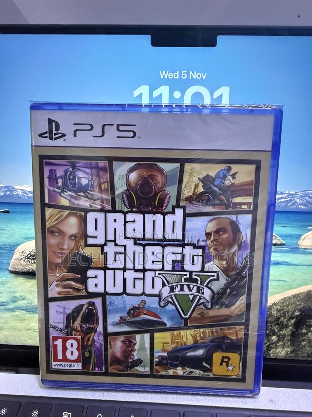 Factory Fresh Gta 5 Ps 5 Game For - main view