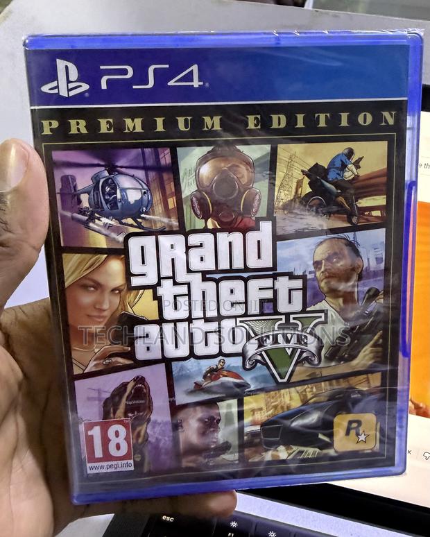 Preloved Working Well Gta 5 Ps4 Game - main view