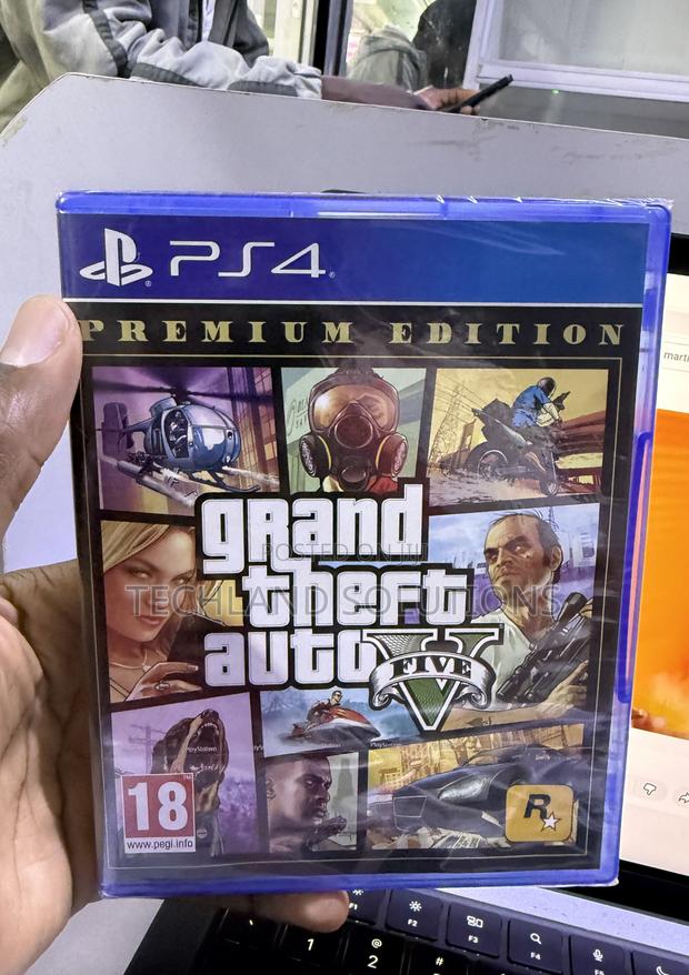 Preloved Working Well Gta 5 Ps4 Game - thumbnail 3