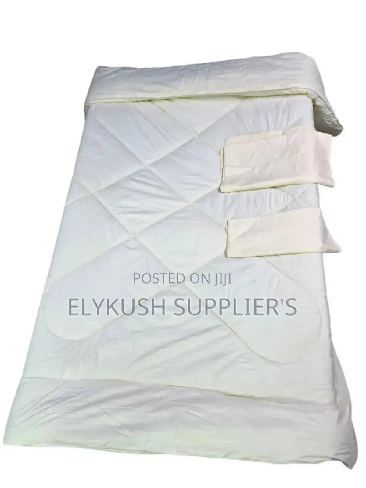 *Stripped Cotton Binded Duvet Set* 6*7