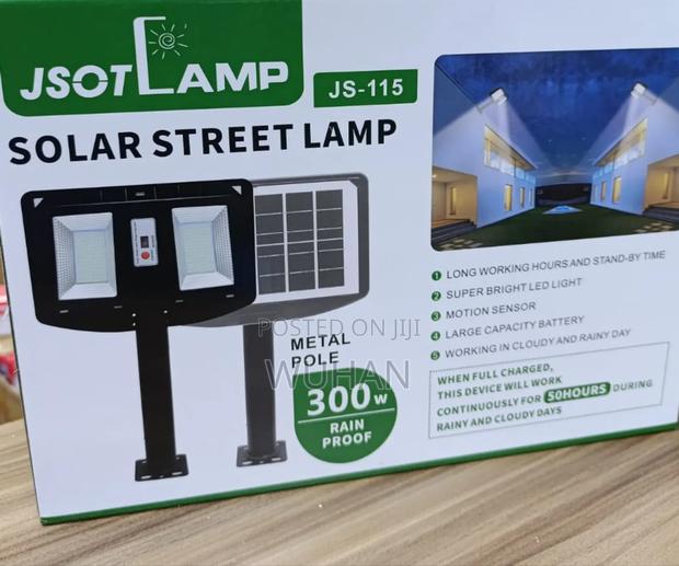 Jsot 300 Watts Automatic Solar Street Light Inbuilt Lithium Battery