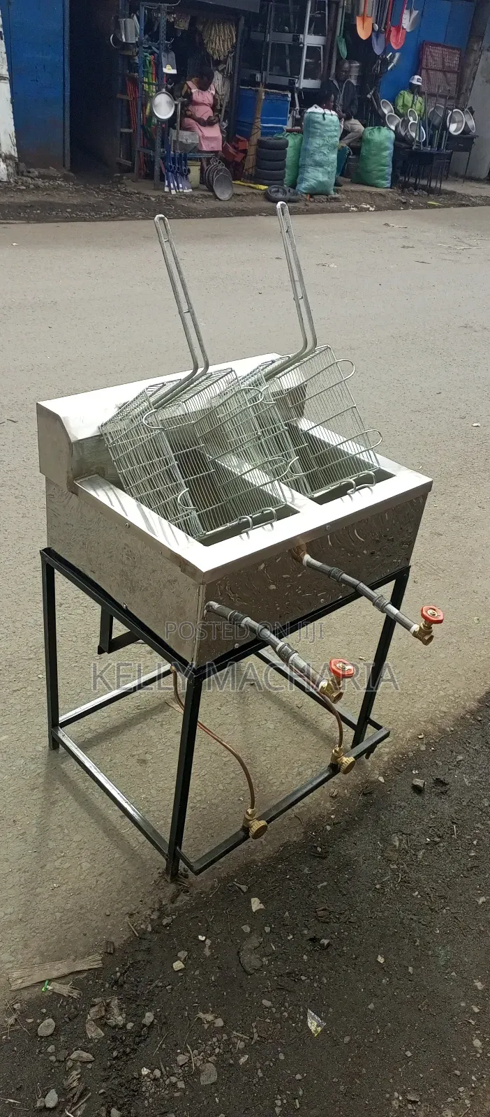 Dual Gas Fryer
