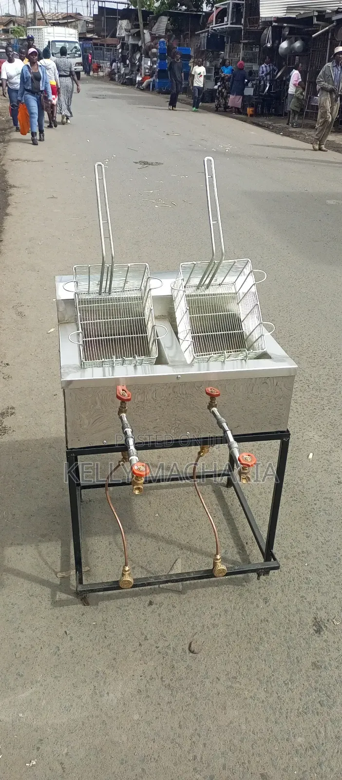 Dual Gas Fryer