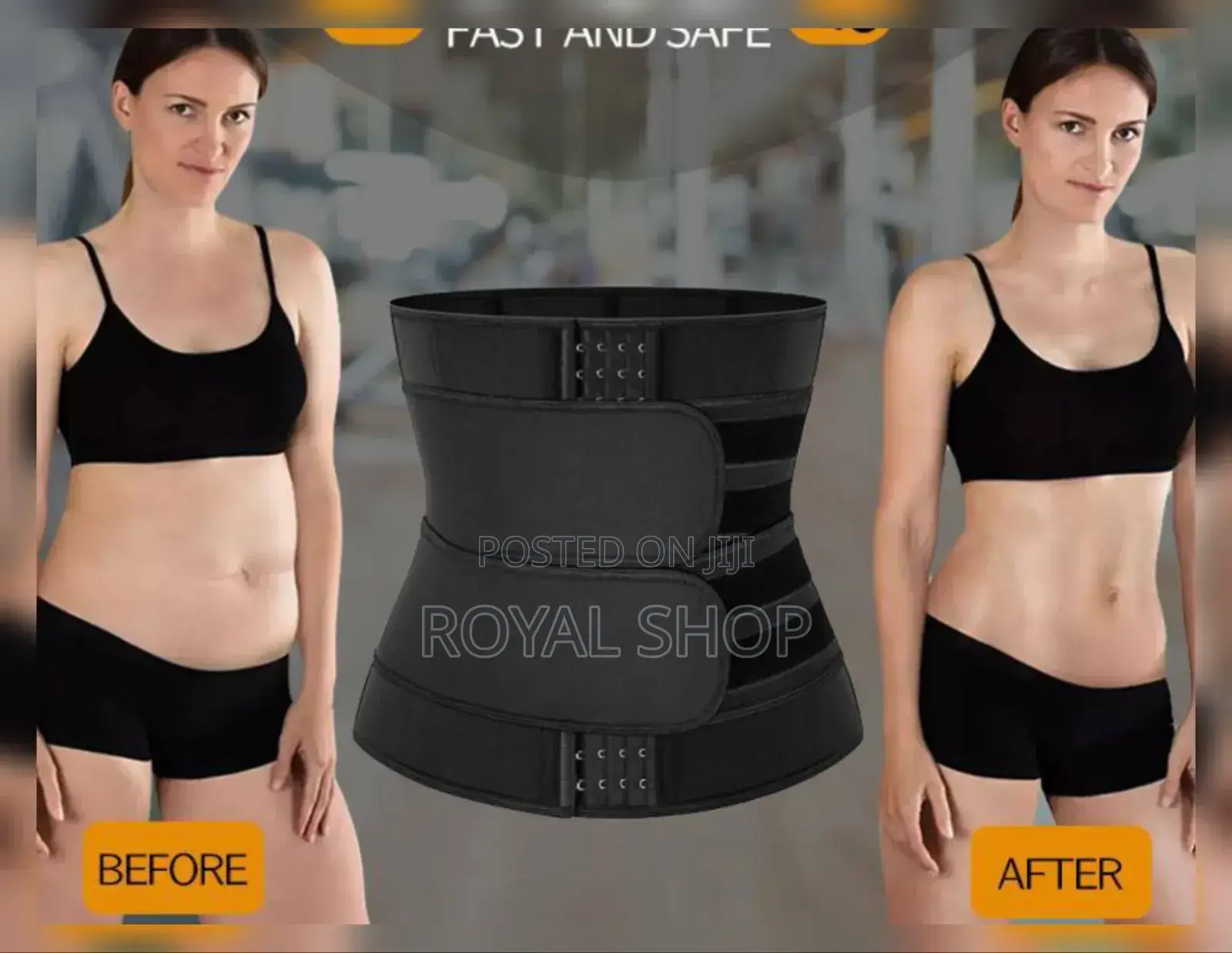 Double Strap Waist Trainer Belt