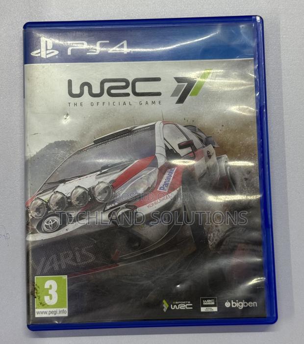 Used WRC 7 Ps4 Game - main view