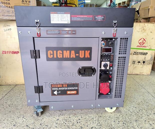 Cigma-uk Silent Diesel Inverter Generator 12kva Ats (New Technology) - main view