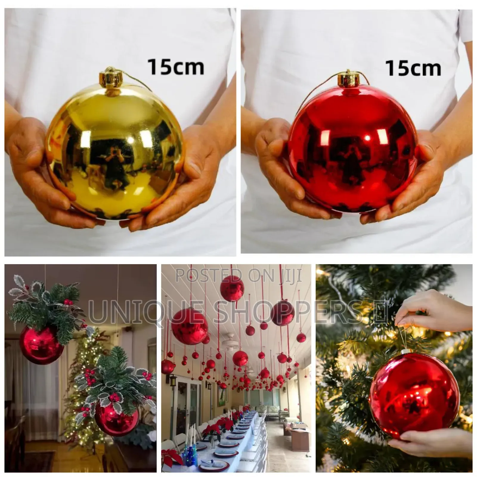 15cm Christmas Decoration Ball Christmas Tree Ornaments Hang Shiny