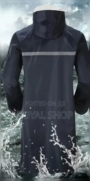 Heavy Adult Rain Coat With Cap