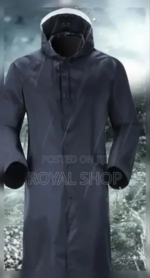 Heavy Adult Rain Coat With Cap