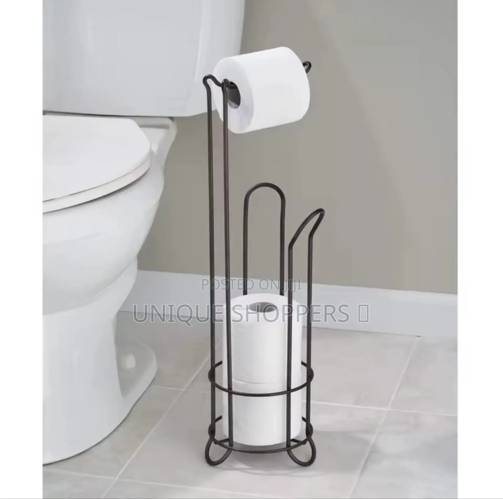 Tissue Holder/Tissue Stand Stainless Steel Floor Standing Paper Roll