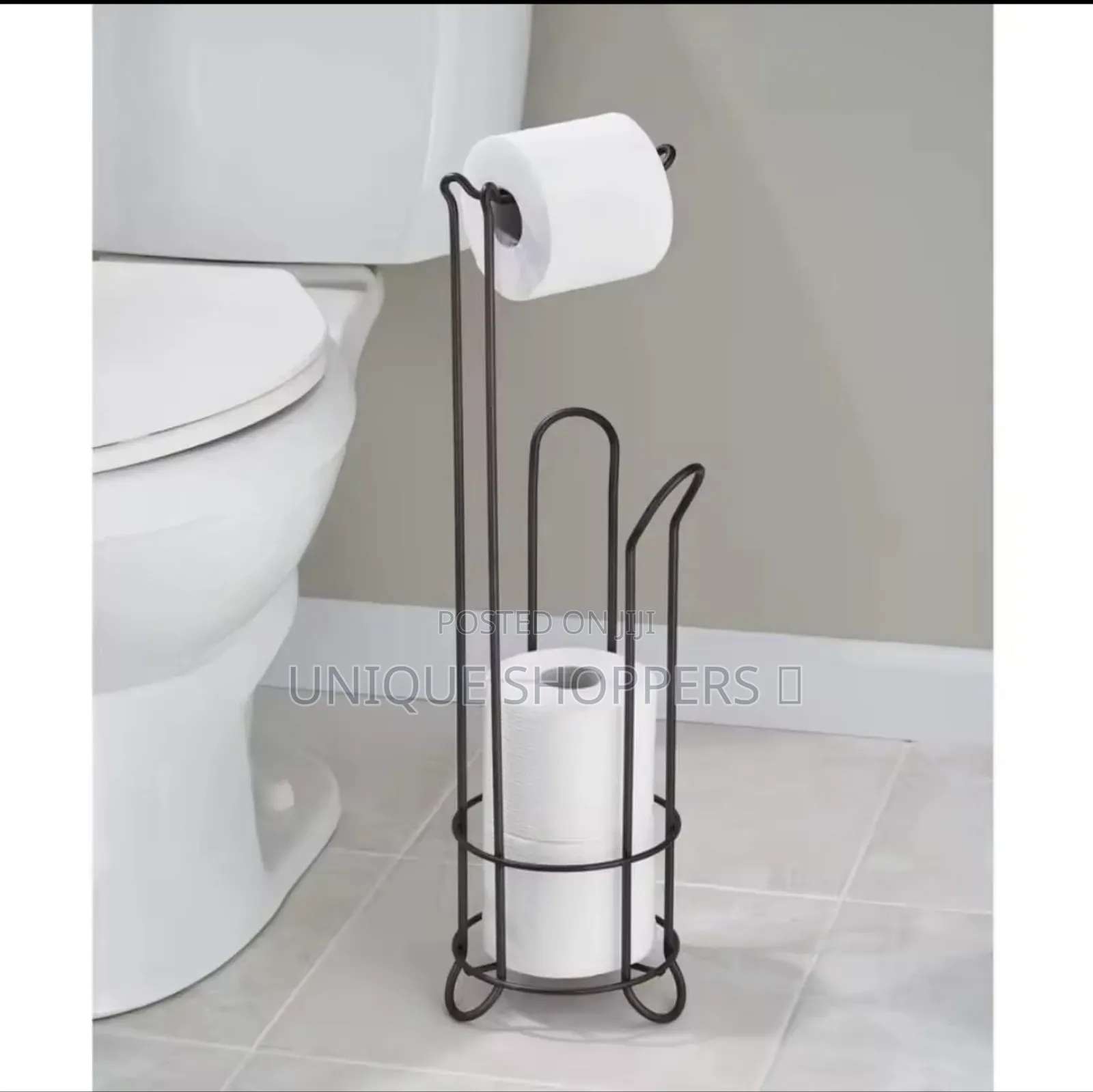 Tissue Holder/Tissue Stand Stainless Steel Floor Standing Paper Roll
