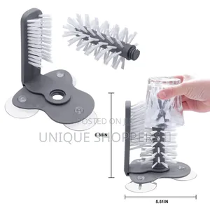 Cups Tumbler Glass Cleaning Brush That Cleans Inside and Outside