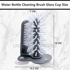 Cups Tumbler Glass Cleaning Brush That Cleans Inside and Outside