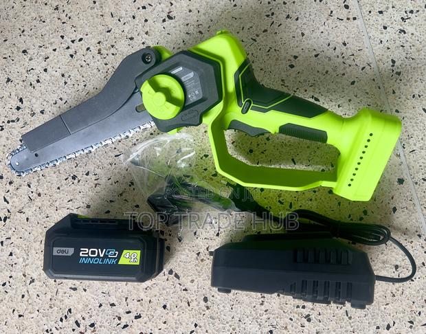 Deli Cordless Chainsaw 20v 8" Chain - main view