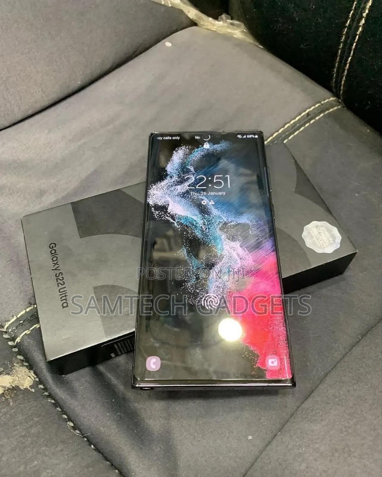 Samsung Galaxy S22 Ultra 256 GB Black