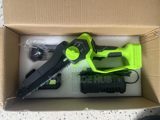Deli Cordless Lithium-ion Chainsaw 20v 8 Inch Chain