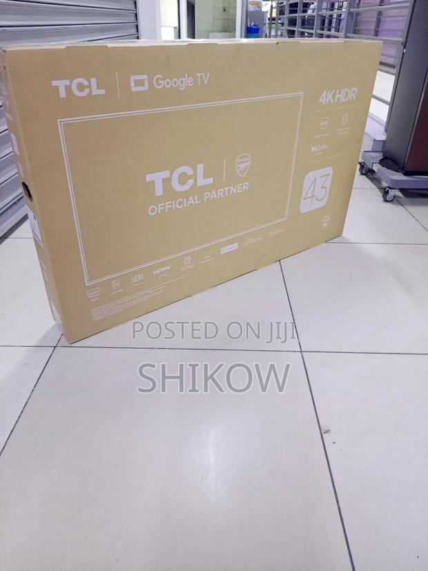 TCL 43" Frameless Google Tv With Built-in Chromecast