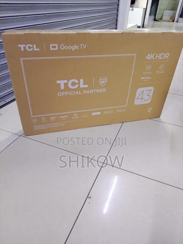 TCL 43" V6c HDR Led Google Frameless Tv With Voice Assistant