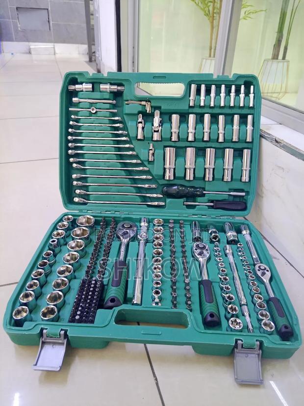 216 Piece Socket Wrench Ratchet Tool Set