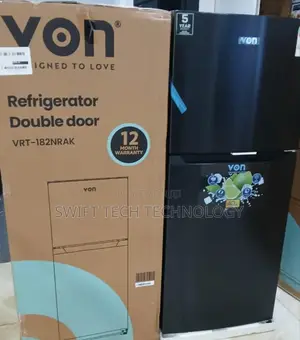 Von Fridge TMF VRT - 182nrak 181litres ,Dark Inbox (No Frost)