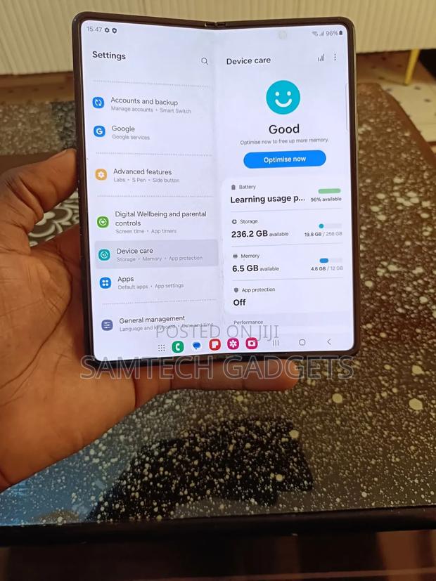 Samsung Galaxy Z Fold 3 512 GB Black - thumbnail 3
