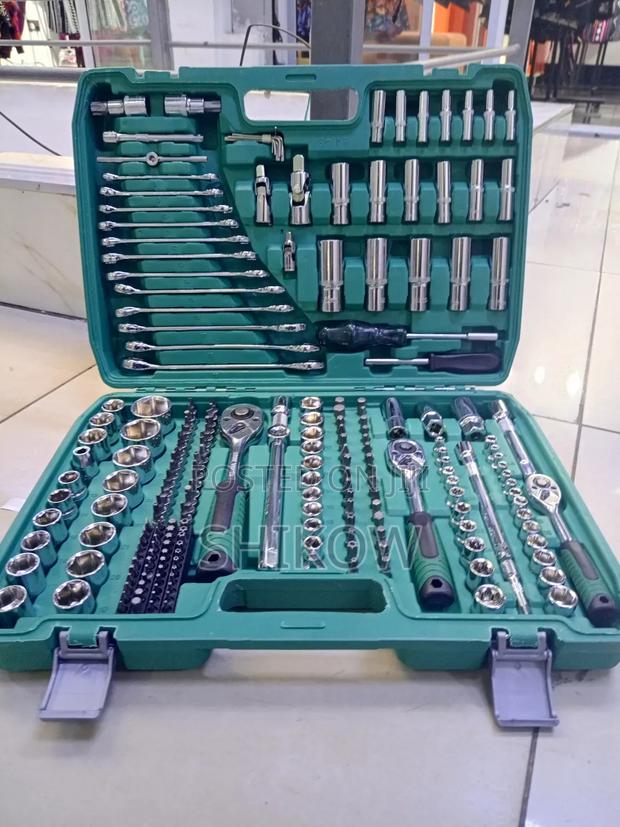 216pcs Mechanical Socket Wrench Tool Kit With Carry Case - main view