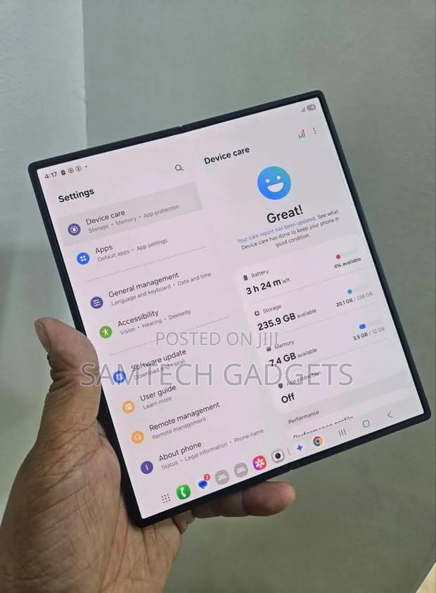 Samsung Galaxy Z Fold6 256 GB Blue - thumbnail 3