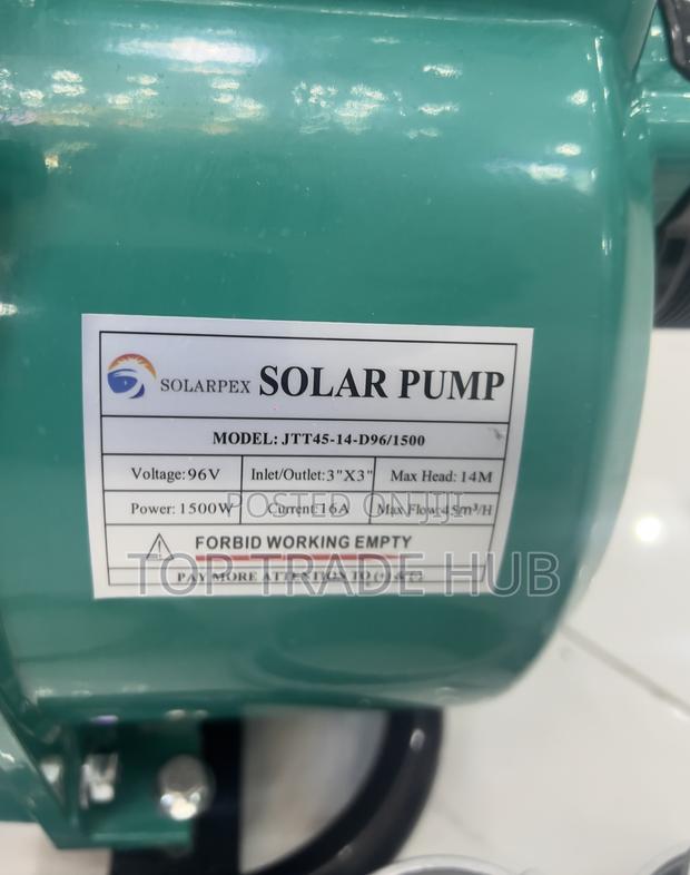 Solarpex Surface Solar Water Pump 3 Inch 1500w 14 Meter Head - thumbnail 2