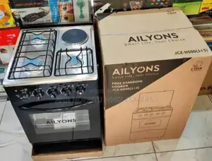 Convenient Ailyons 3g+1e 50 by 55 Standing Cooker