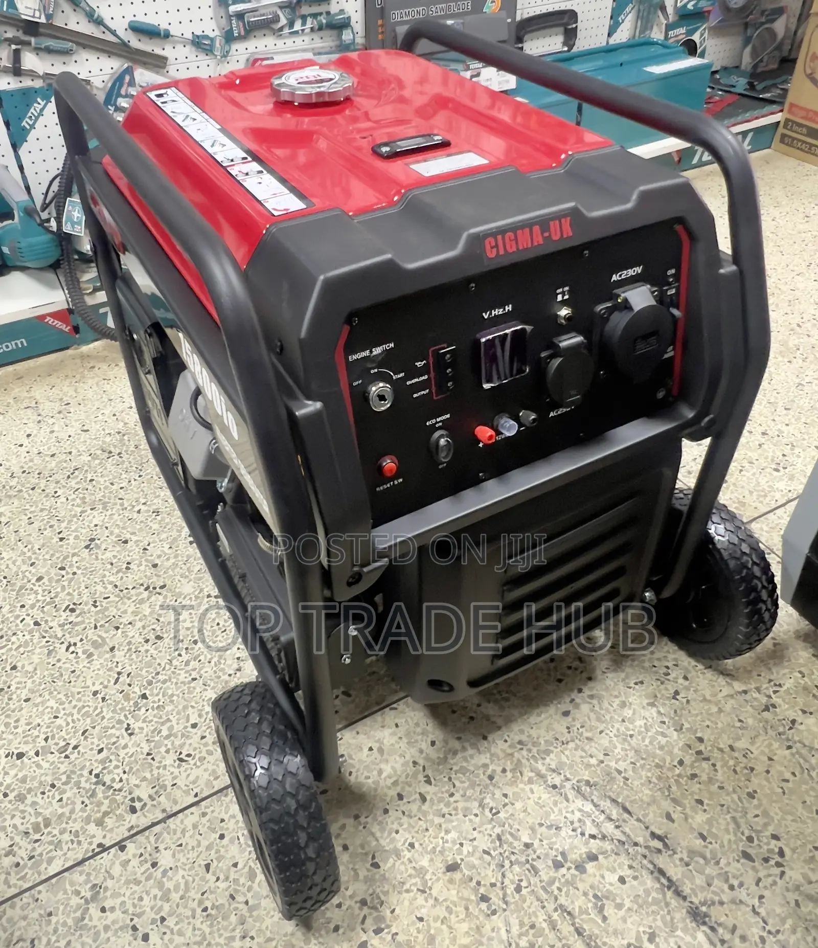 Cigma-uk 13kva Petrol Inverter Open Type Generator