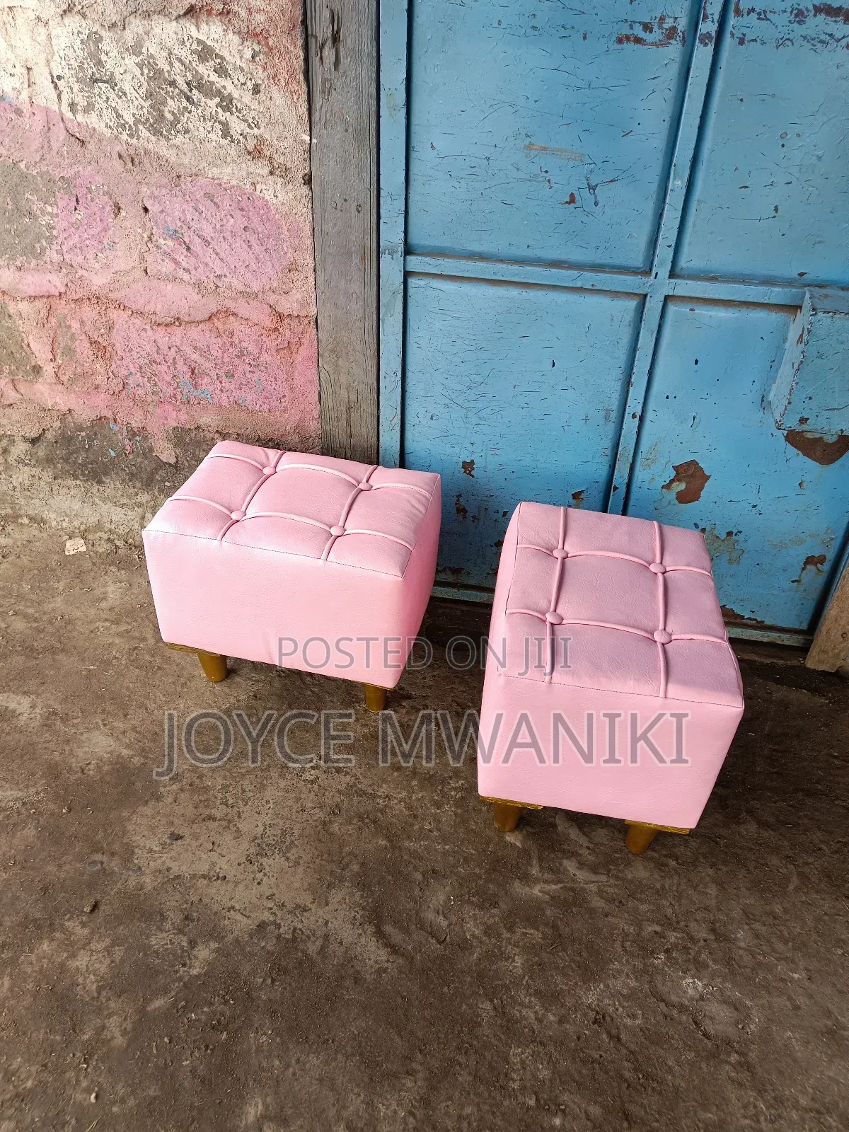 Pedicure Stools or Poufs 
