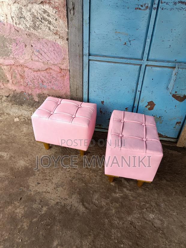 Pedicure Stools or Poufs  - main view