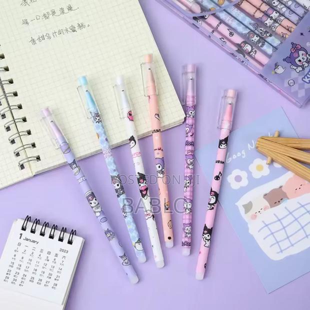 [Gift Idea] 12 Cute Erasable Pens| Writing | Sketching | Journaling - thumbnail 3