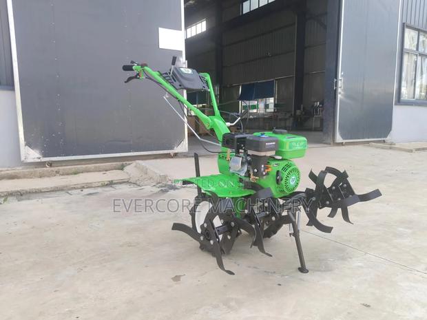 Gasoline Powered Power Tiller Machine Petrol-Powered. - thumbnail 2
