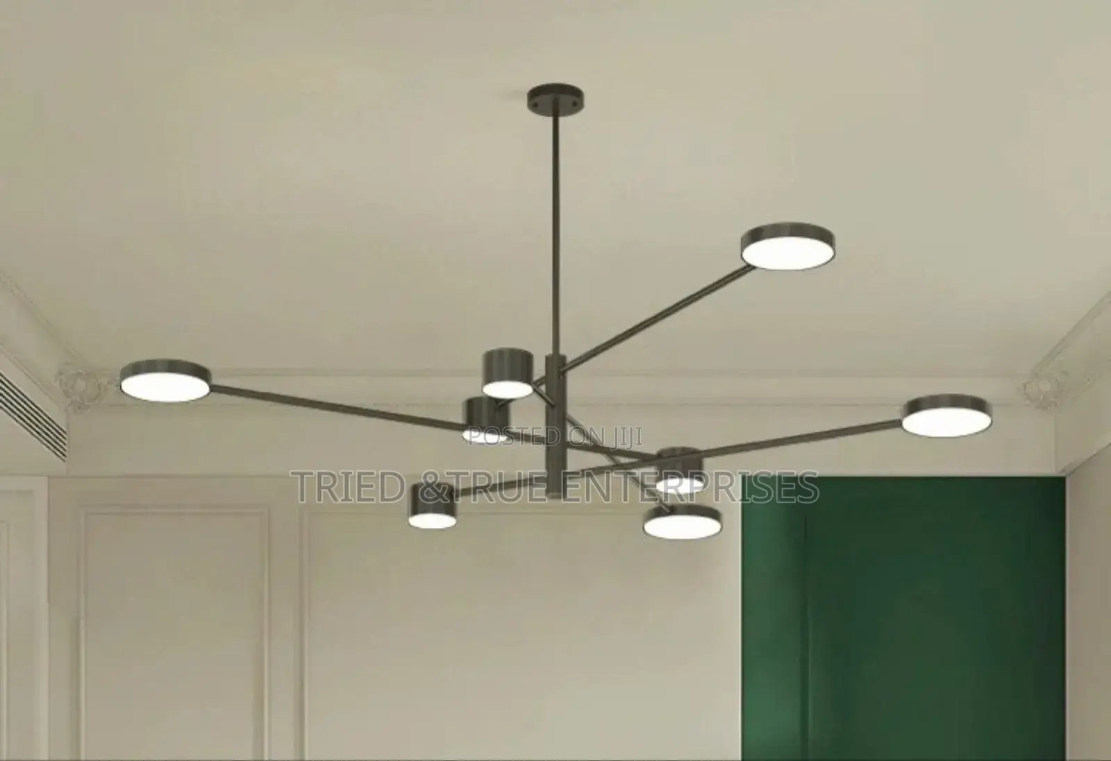 Vintage Modern Tricolour Chandelier Light Ygf5