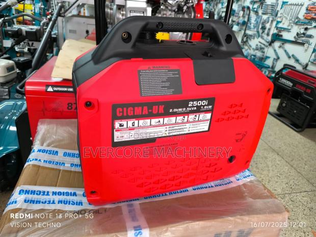 Cigma Uk 2.5kva Super Silent Generator Single Phase. - thumbnail 2