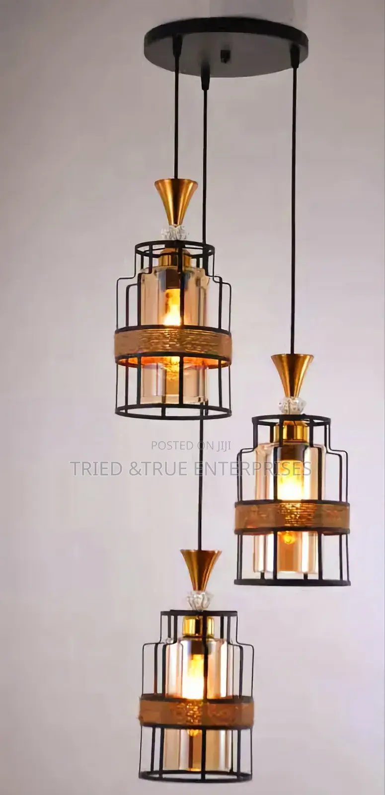 Generic 3 in 1 Mesh Hanging Pendants Light Ad3w