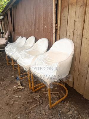 Dinning, Restaurant or Manicure Chairs, White Gold - main view
