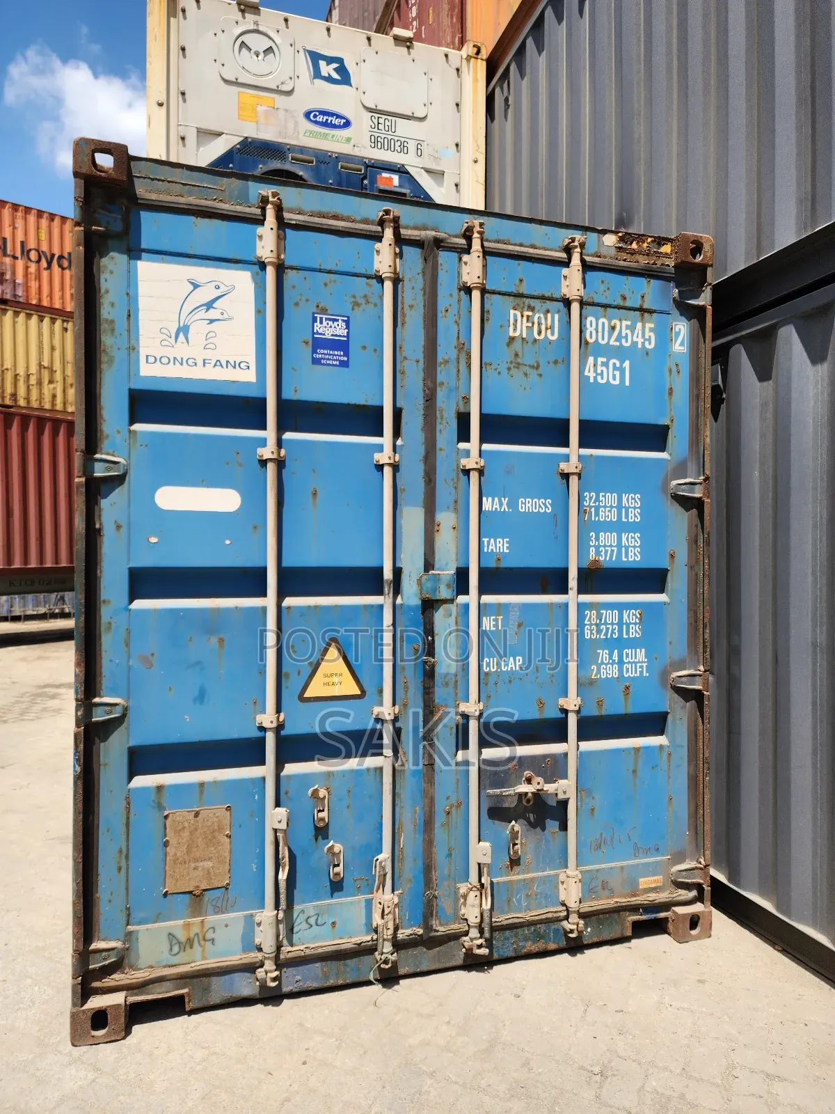 Super Strong! 40ft High Cube Shipping Containers In Kenya!