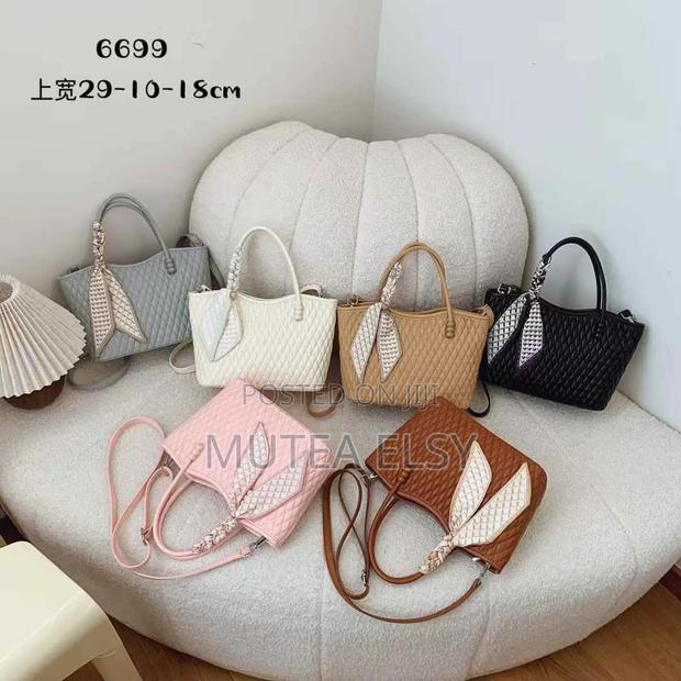 Black,White,Brawn,Beige Checked Ladies Sling/Shoulder Bags - main view