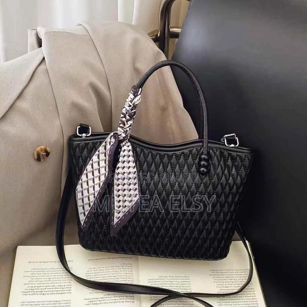 Black,White,Brawn,Beige Checked Ladies Sling/Shoulder Bags - thumbnail 2