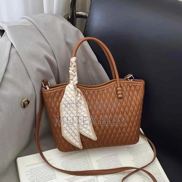 Black,White,Brawn,Beige Checked Ladies Sling/Shoulder Bags - thumbnail 6