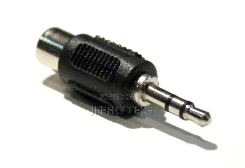3.5mm (1/8 Inch) TRS Stereo Male to Mono Rca Female Adapter Jack Conne