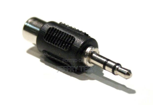 3.5mm (1/8 Inch) TRS Stereo Male to Mono Rca Female Adapter Jack Conne