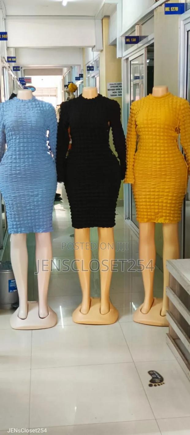Ribbed Body Con Dress(Gen-Z)