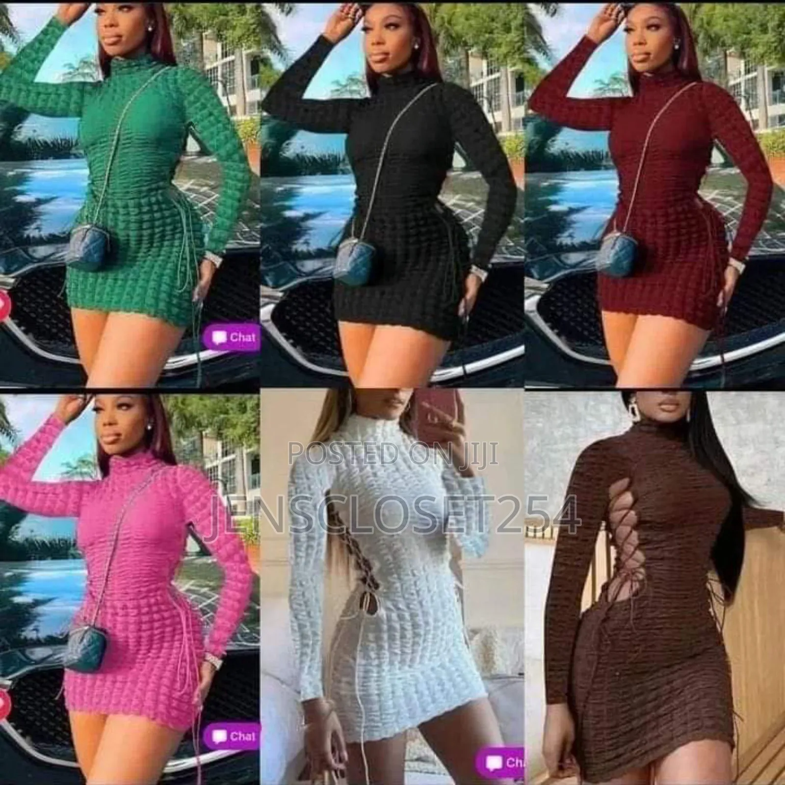 Ribbed Body Con Dress(Gen-Z)